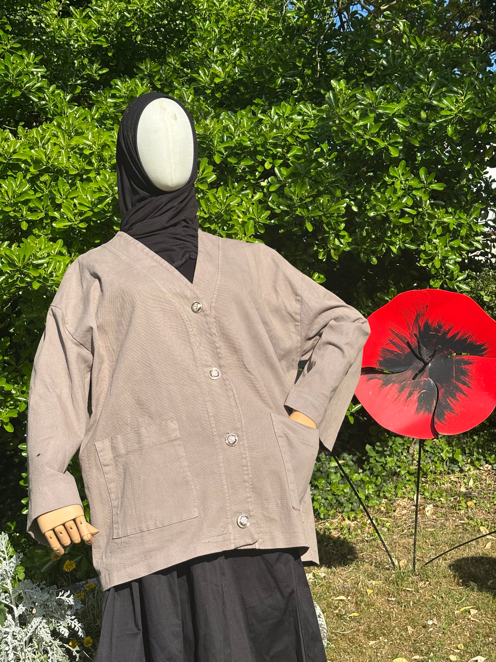 Veste en jean oversize