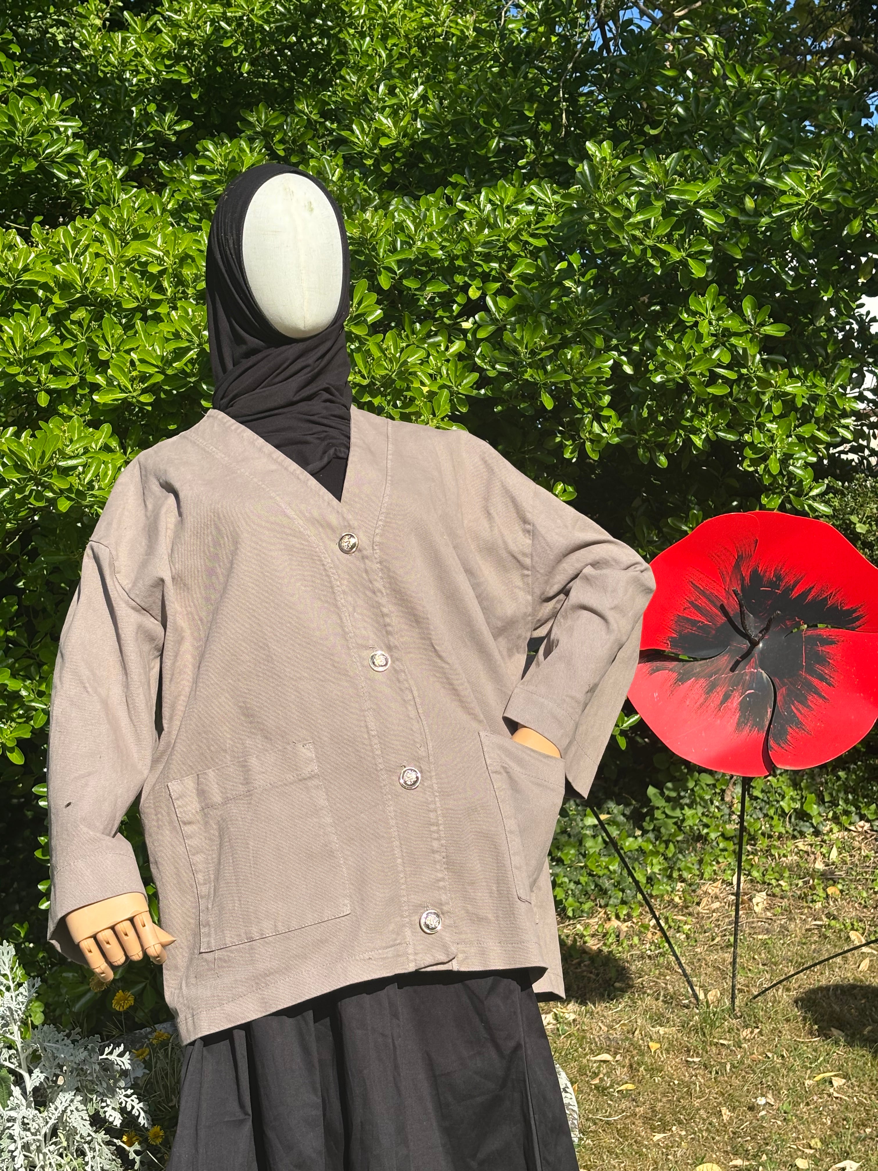 Veste en jean oversize