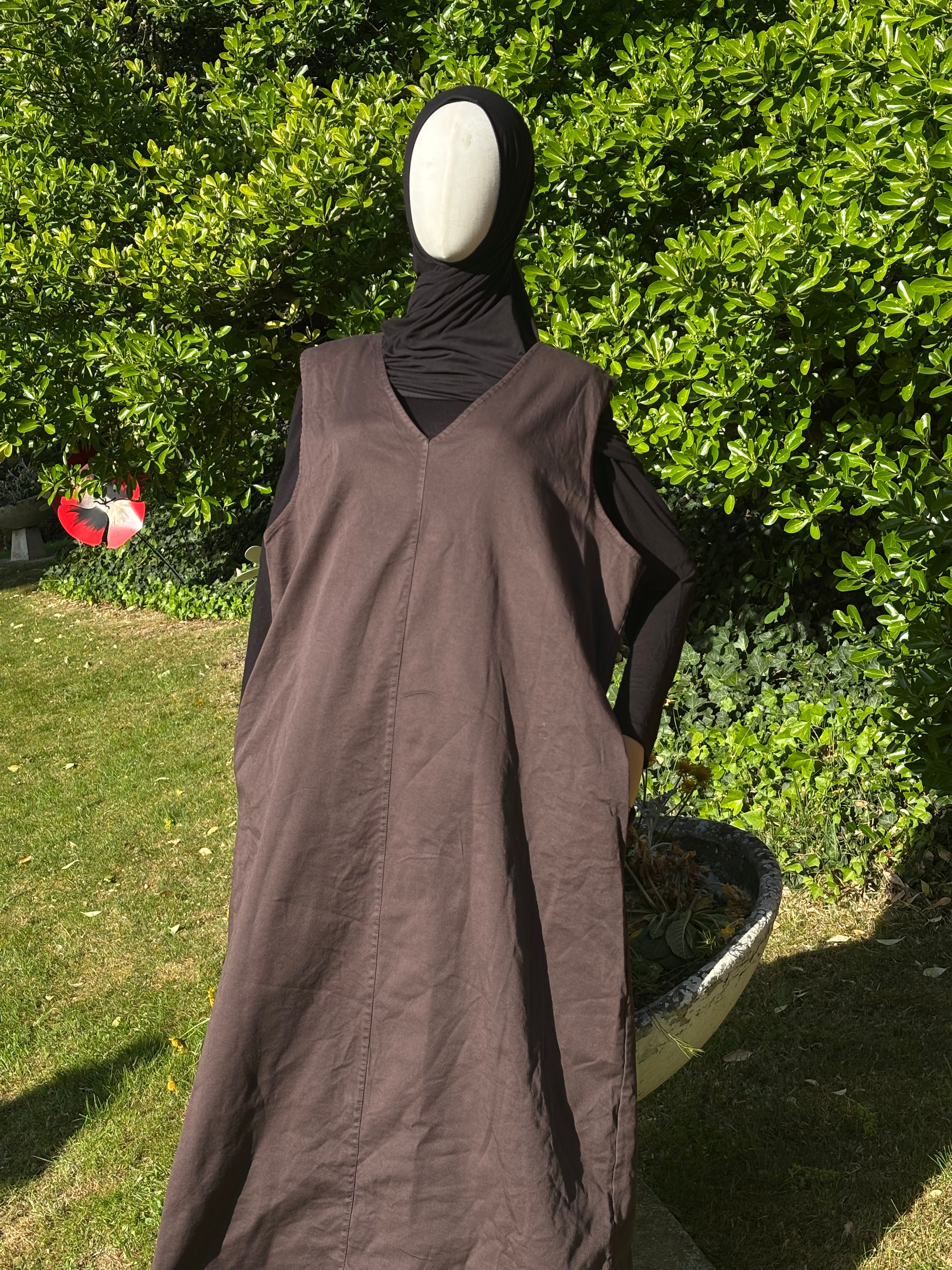 Robe manche courte en jean