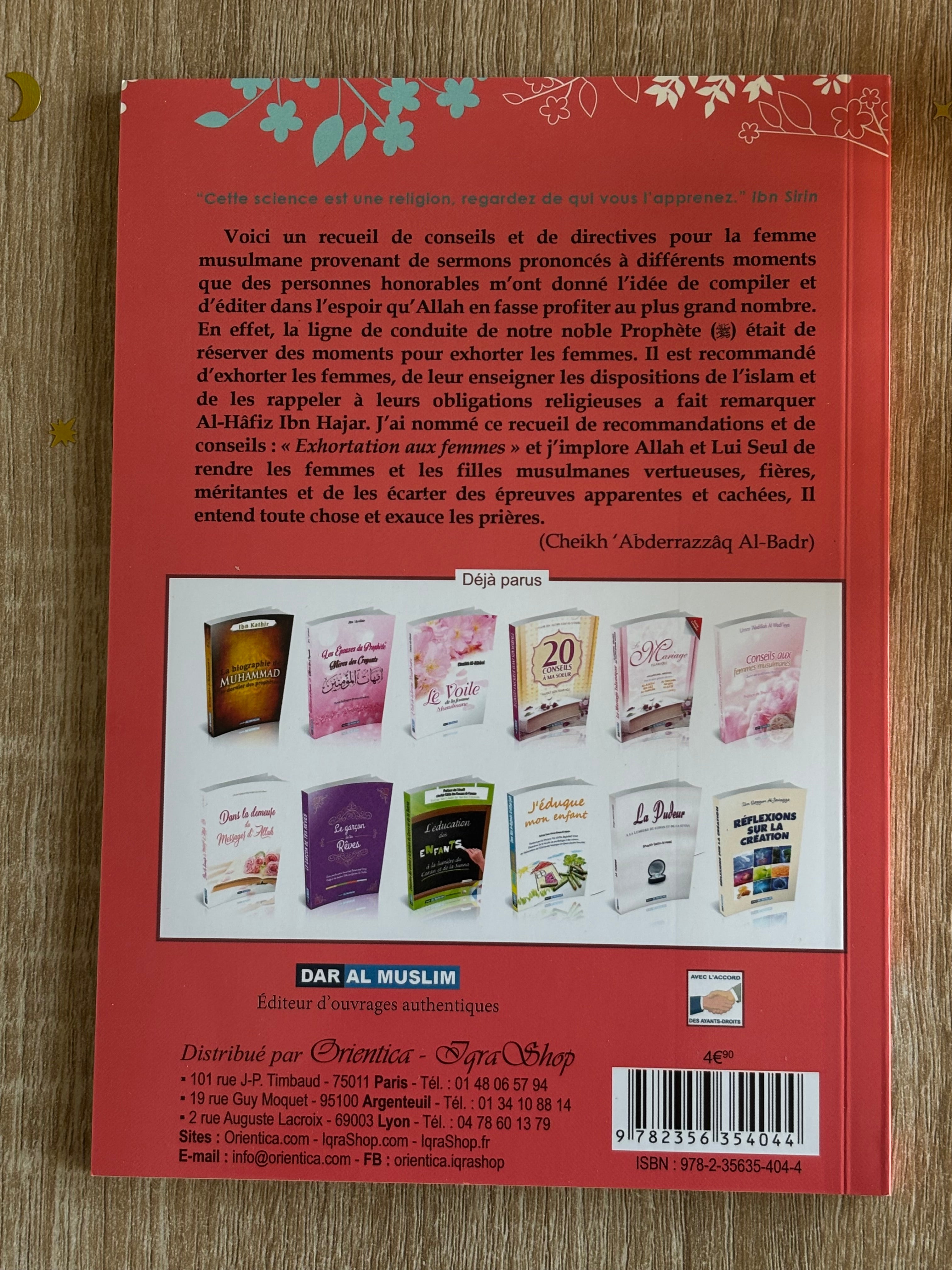 Pour toi ma sœur : Exhortations aux femmes